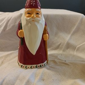 Santa Candleholder